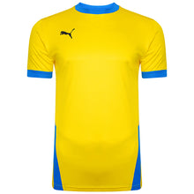 Load image into Gallery viewer, Puma Goal Football Shirt (Cyber Yellow/Electric Blue)