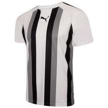 Load image into Gallery viewer, Puma Team Liga Striped Football Shirt (White/Black)