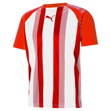 Load image into Gallery viewer, Puma Team Liga Striped Football Shirt (Puma Red/White)