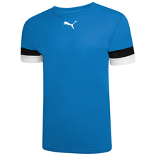 Load image into Gallery viewer, Puma Team Rise Football Shirt (Electric Blue/Black/White)