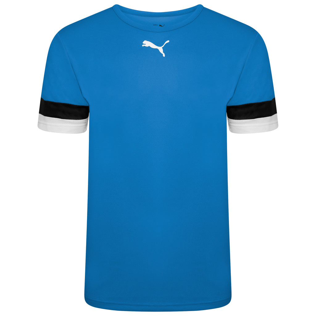 Puma Team Rise Football Shirt (Electric Blue/Black/White)