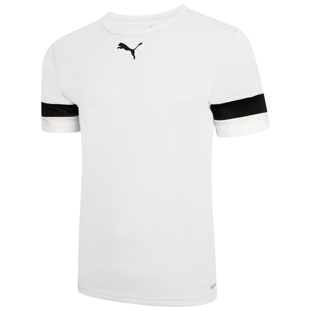 Puma Team Rise Football Shirt (Puma White/Black/White)