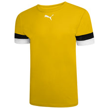 Load image into Gallery viewer, Puma Team Rise Football Shirt (Cyber Yellow/Black/White)