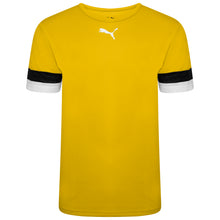 Load image into Gallery viewer, Puma Team Rise Football Shirt (Cyber Yellow/Black/White)