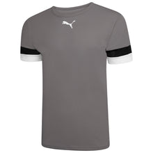 Load image into Gallery viewer, Puma Team Rise Football Shirt (Smoked Pearl/Black/White)