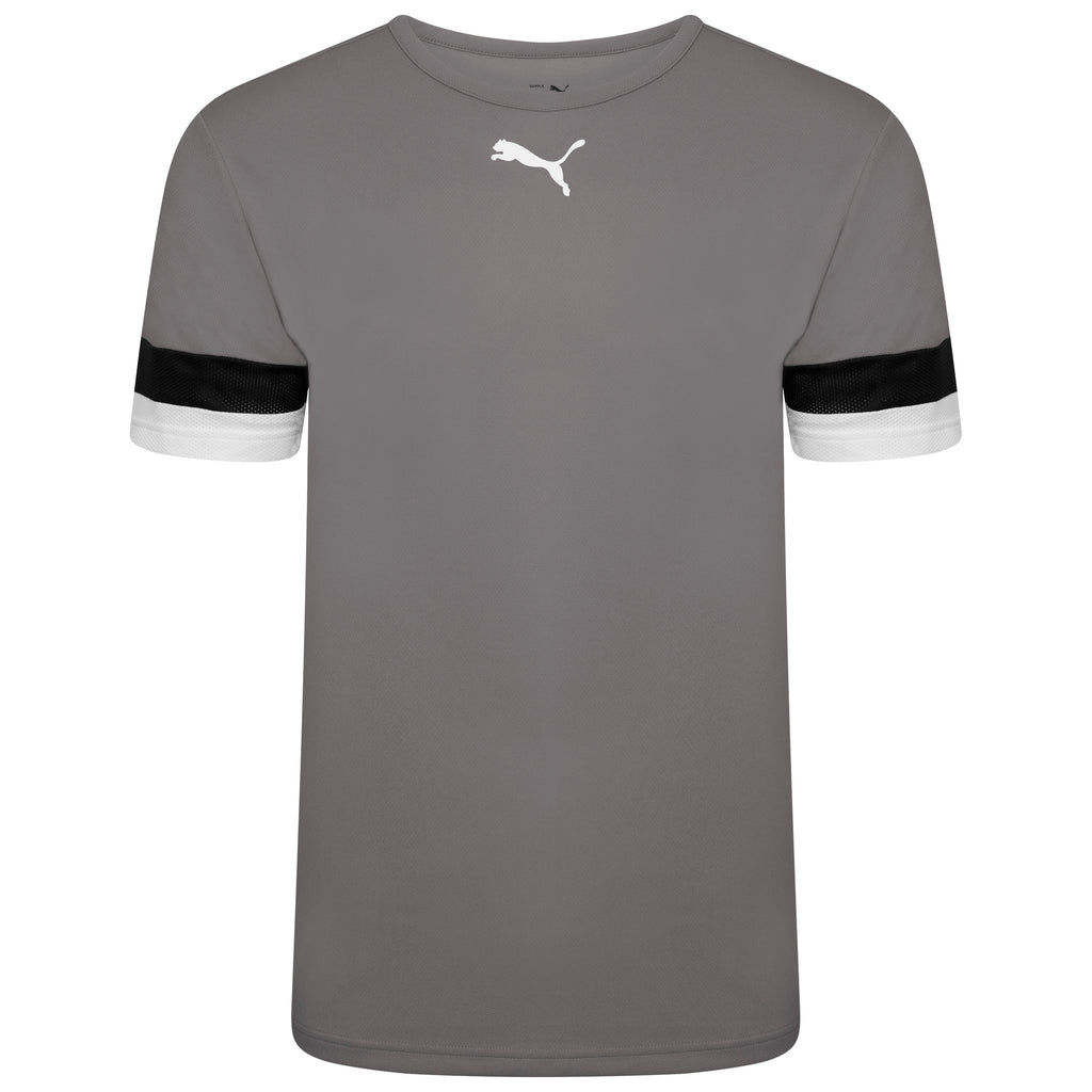 Puma Team Rise Football Shirt (Smoked Pearl/Black/White)