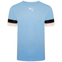 Load image into Gallery viewer, Puma Team Rise Football Shirt (Team Light Blue/Black/White)