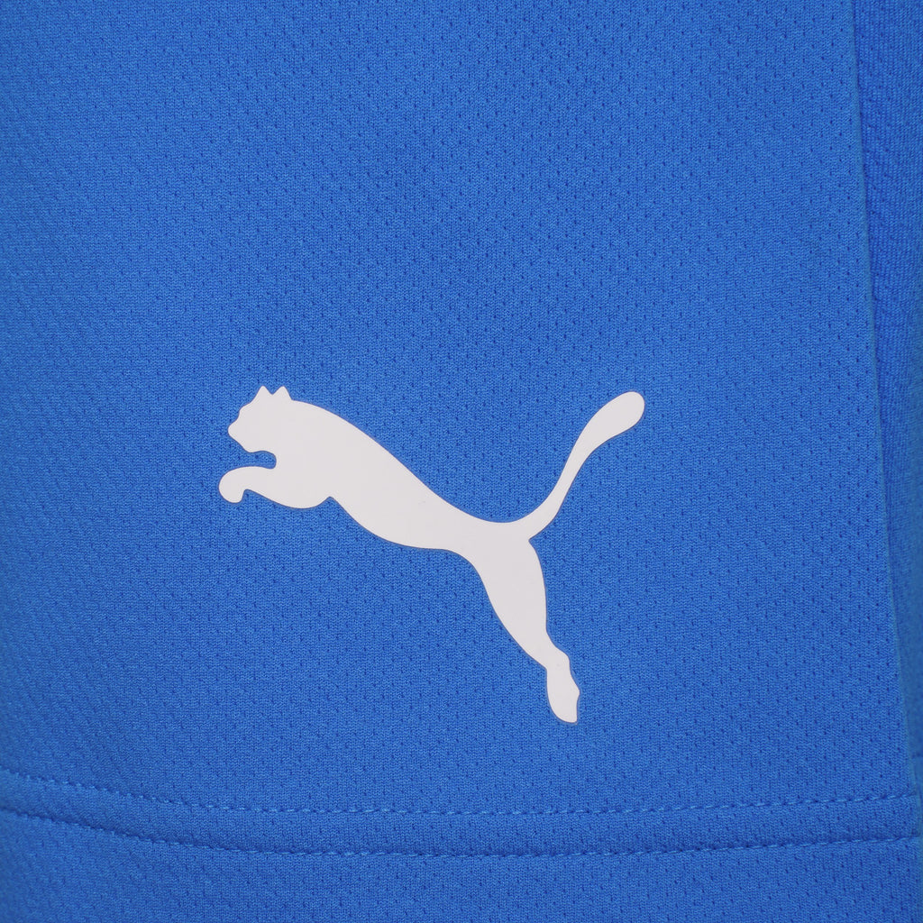 Puma Team Rise Football Short (Electric Blue/White)