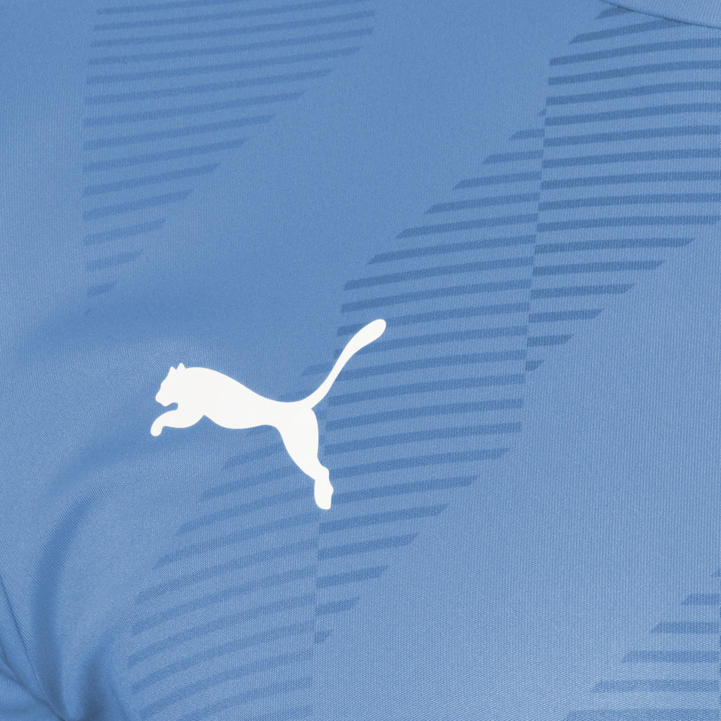 Puma Team Glory Football Shirt (Electric Blue Lemonade)