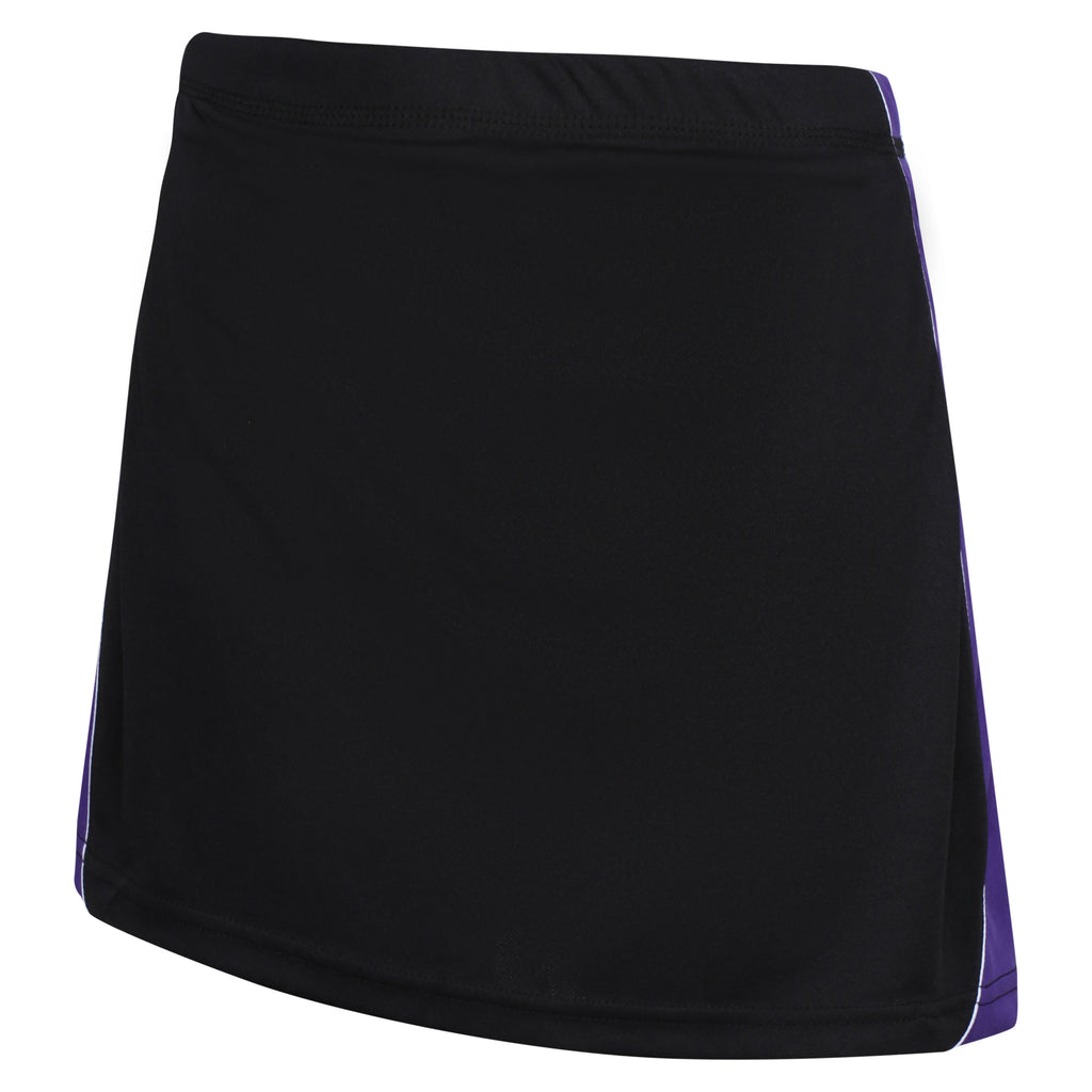 CustomKit Teamwear IGEN Skort (Black/Purple)