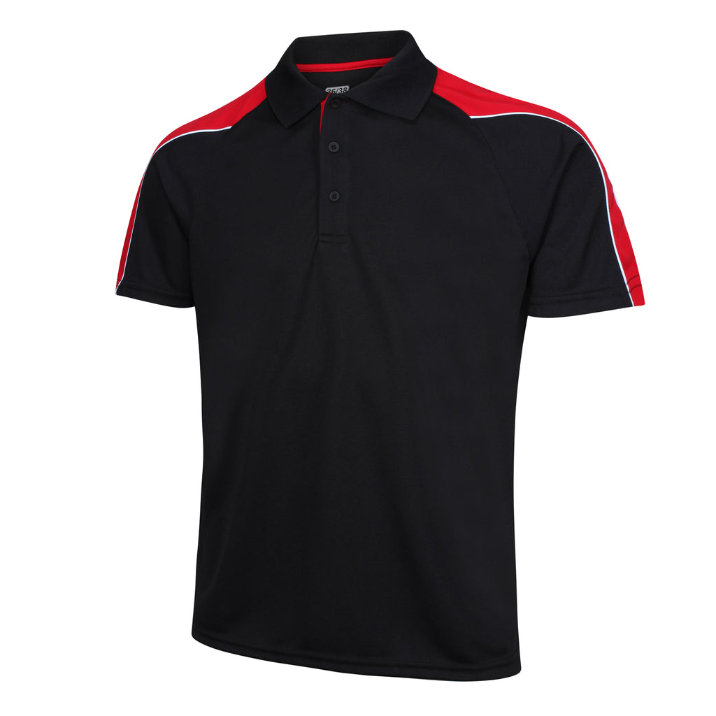 Customkit Teamwear IGEN Polo (Black/Red)