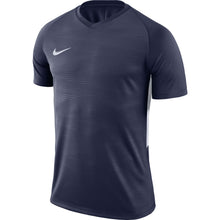 Load image into Gallery viewer, Nike Tiempo Premier SS Football Shirt (Midnight Navy/Midnight Navy/White)