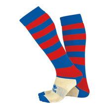 Load image into Gallery viewer, Errea Zone Football Sock (Blue/Red)