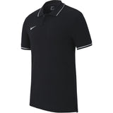 Nike Team Club 19 Polo (Black/White)