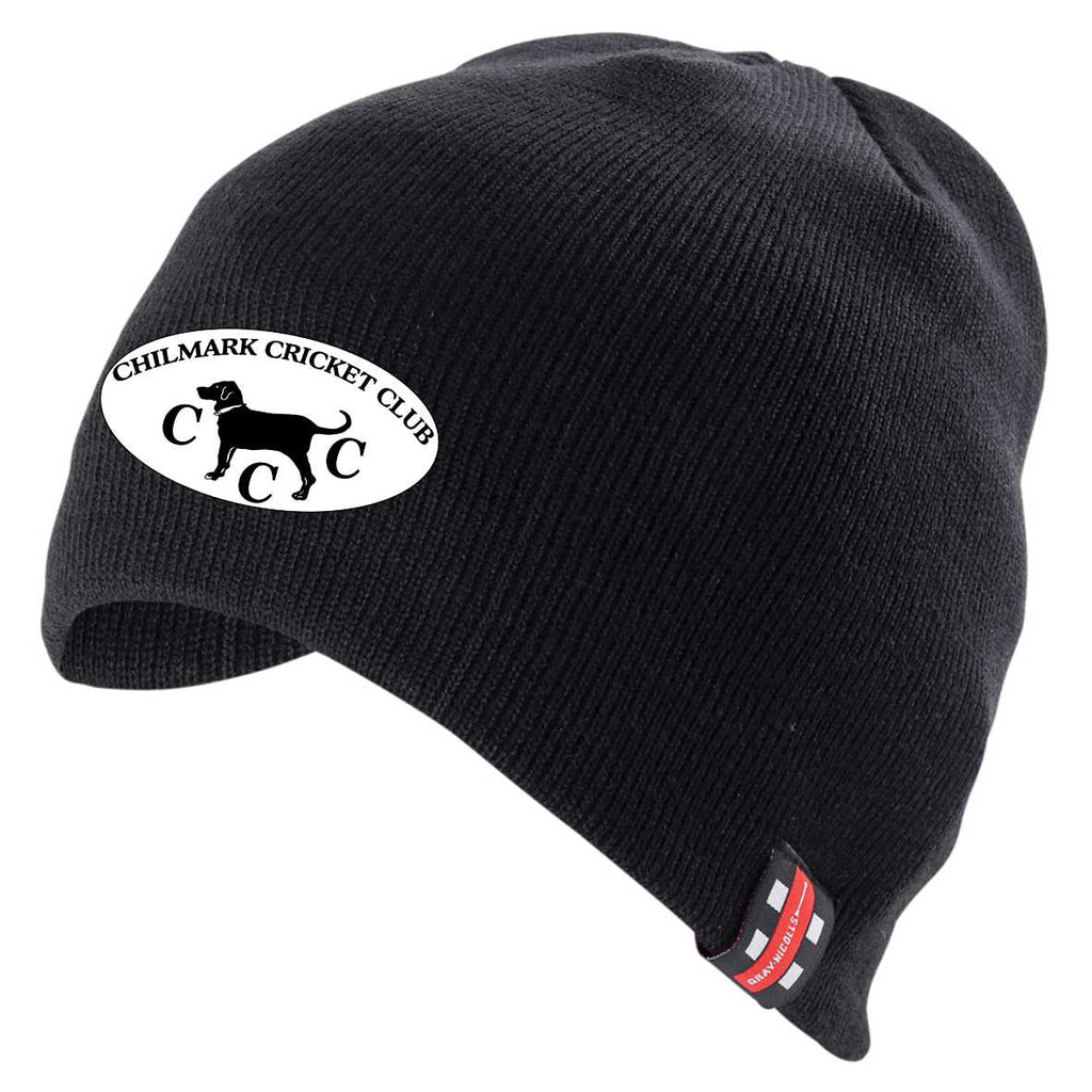 Chilmark CC Gray Nicolls Beanie Hat (Black)