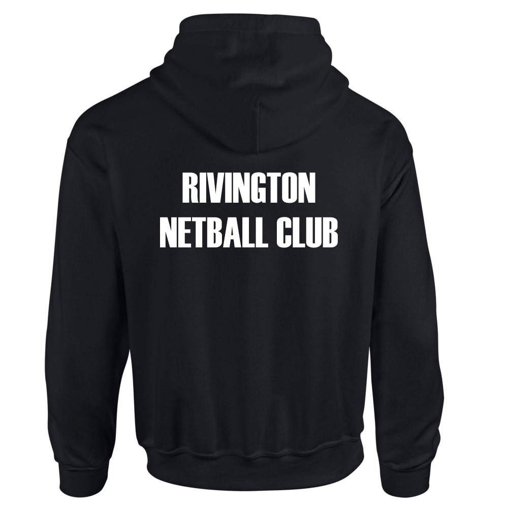 Rivington Netball Club Coaches Hoodie (Black)