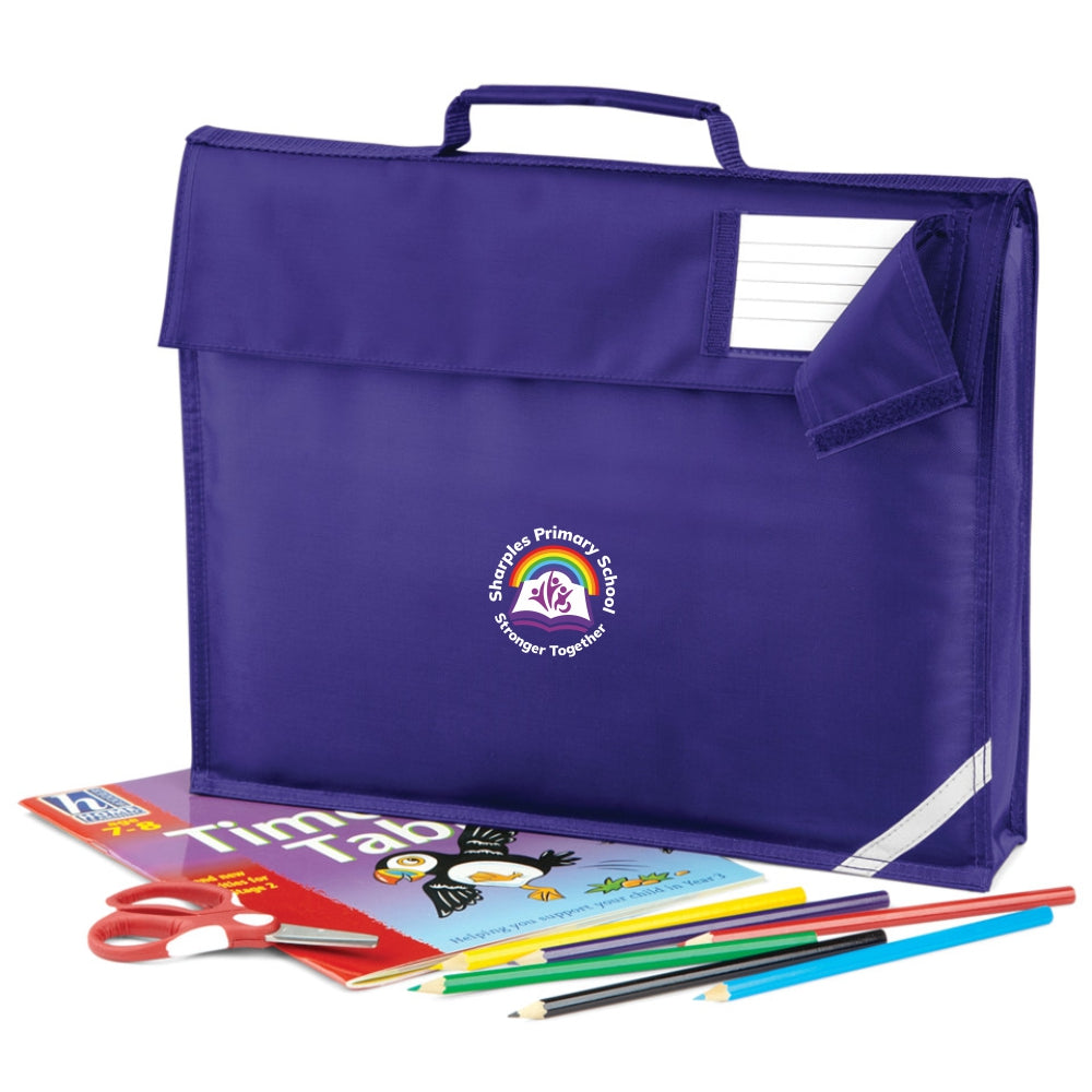 Sharples Primary School Reading Folder (Purple)