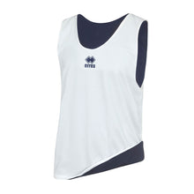 Load image into Gallery viewer, Errea Bib Double (White/Navy)