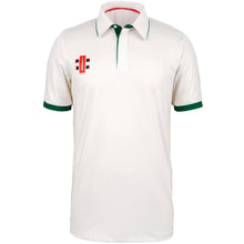 Load image into Gallery viewer, Gray Nicolls Pro Performance SS Shirt (Ivory/Green)
