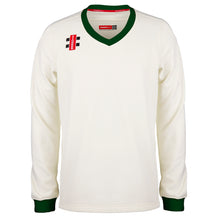 Load image into Gallery viewer, Gray Nicolls Pro Performance Sweater (Ivory/Green)