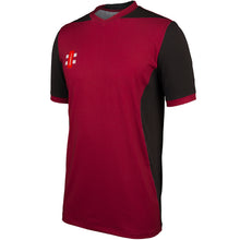Load image into Gallery viewer, Gray Nicolls Pro Performance T20 SS Shirt (Maroon/Black)