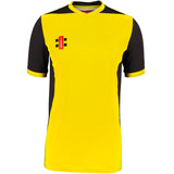 Gray Nicolls Pro Performance T20 SS Shirt (Yellow/Black)