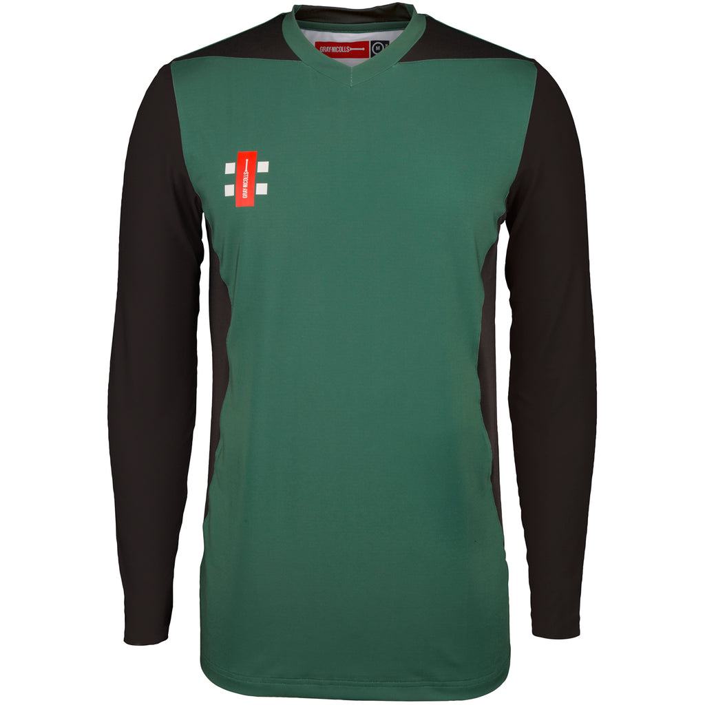 Gray Nicolls Pro Performance T20 LS Shirt (Green/Black)