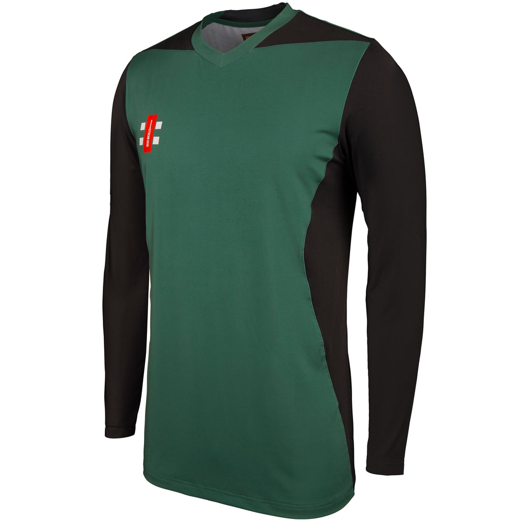 Gray Nicolls Pro Performance T20 LS Shirt (Green/Black)