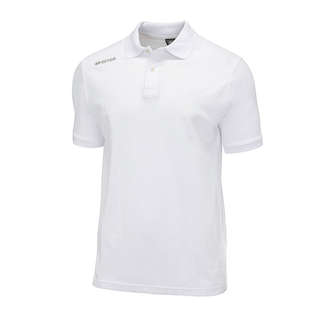 Errea Team Colours Polo Shirt (White)