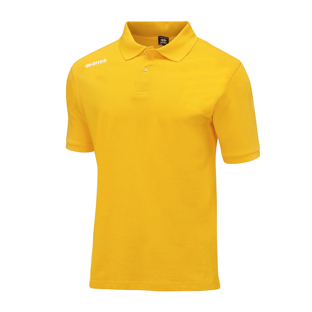Errea Team Colours Polo Shirt (Yellow)
