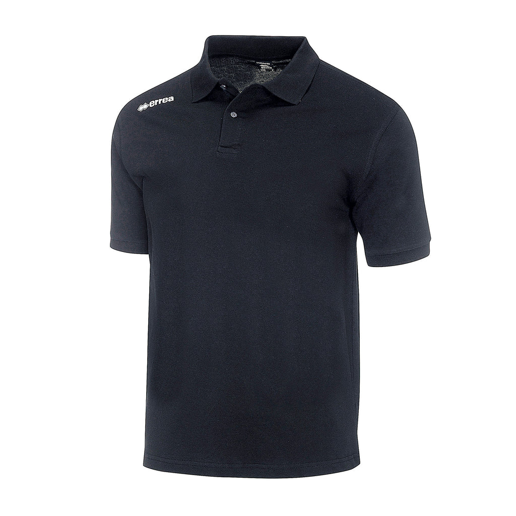 Errea Team Colours Polo Shirt (Black)
