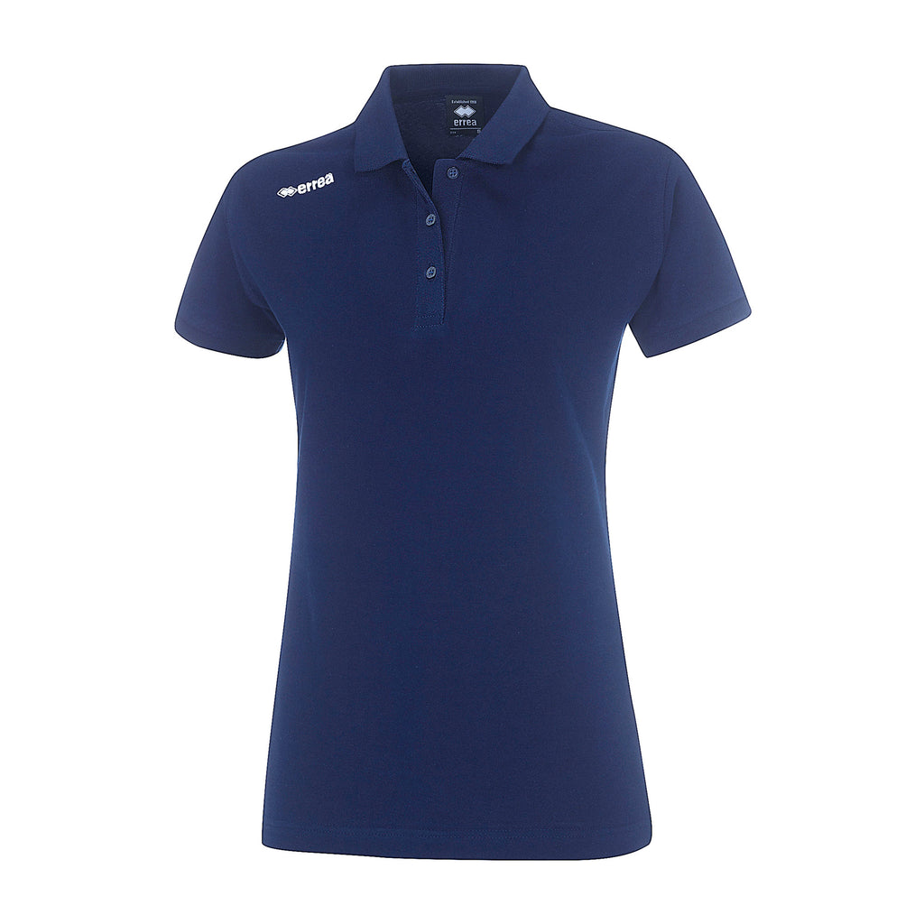 Errea Women's Team Colours Polo Shirt (Navy)