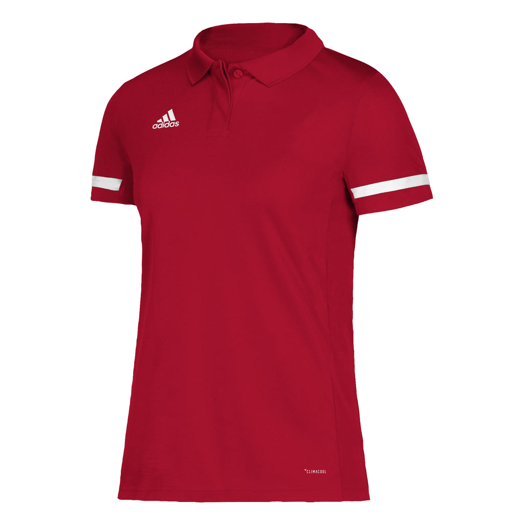 Adidas Women's T19 Polo (Power Red)