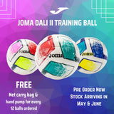 Joma Dali II Football Bundle (12 Balls)