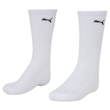 Load image into Gallery viewer, Puma Crew Sock (White/Black) - 3 Pack
