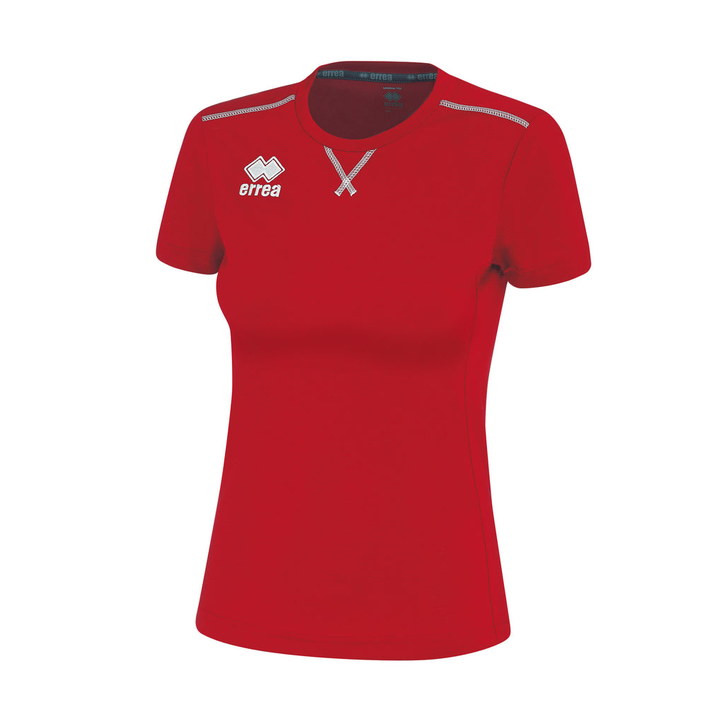 Errea Women's Marion Short Sleeve Shirt (Red)