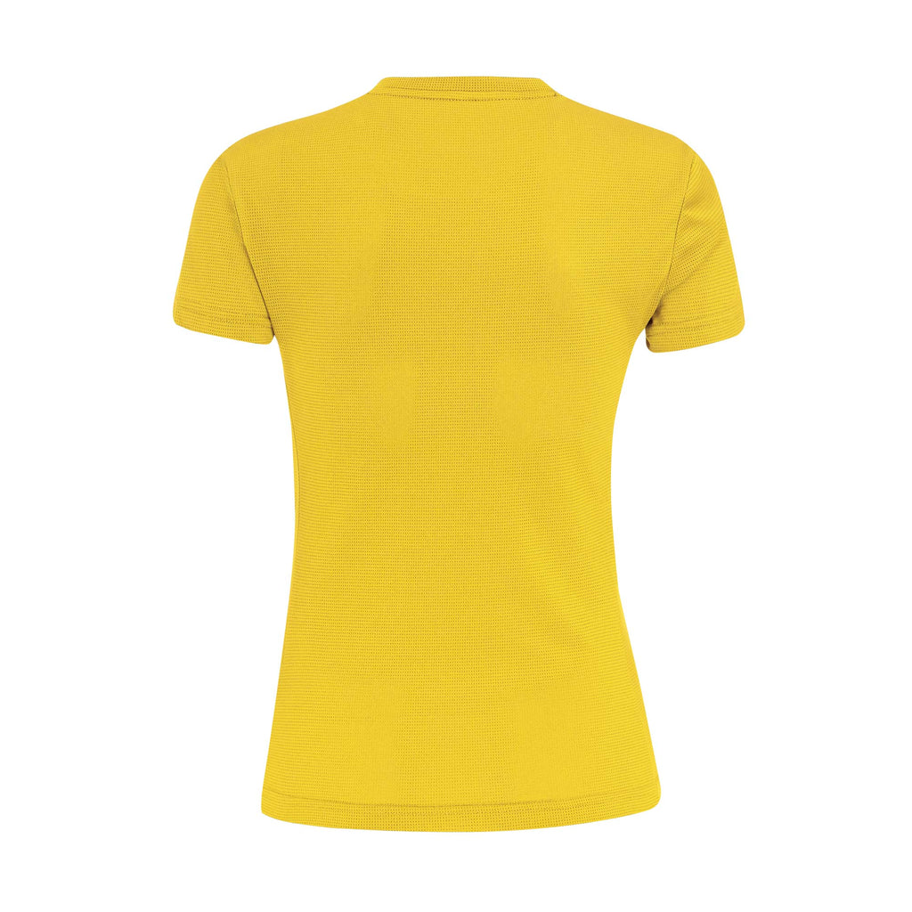 Errea Women's Marion Short Sleeve Shirt (Yellow)