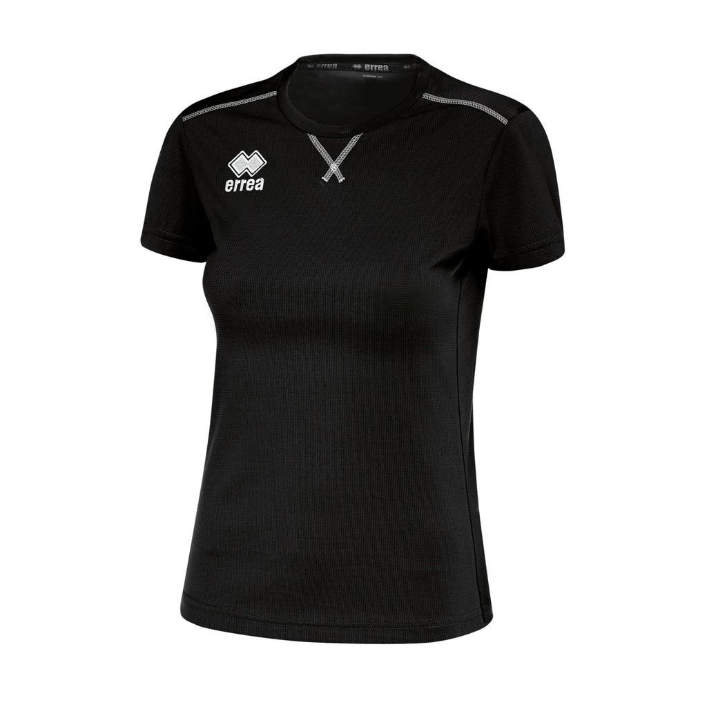 Errea Women's Marion Short Sleeve Shirt (Black)