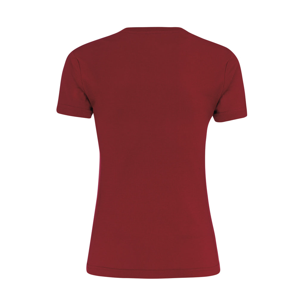 Errea Women's Marion Short Sleeve Shirt (Maroon)