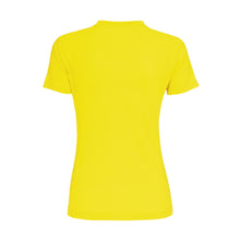 Load image into Gallery viewer, Errea Women&#39;s Marion Short Sleeve Shirt (Yellow Fluo)