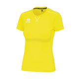 Errea Women's Marion Short Sleeve Shirt (Yellow Fluo)