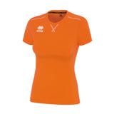 Errea Women's Marion Short Sleeve Shirt (Orange Fluo)