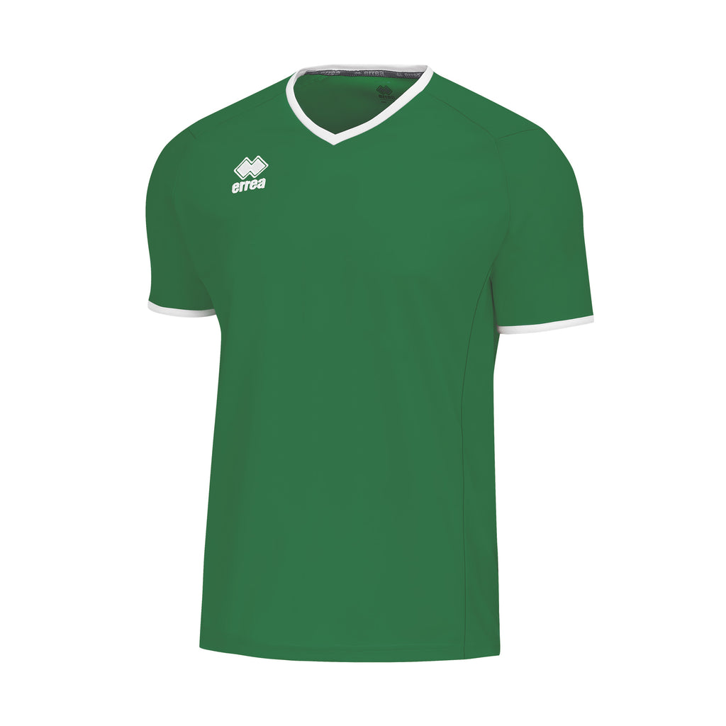 Errea Lennox Short Sleeve Shirt (Green/White)