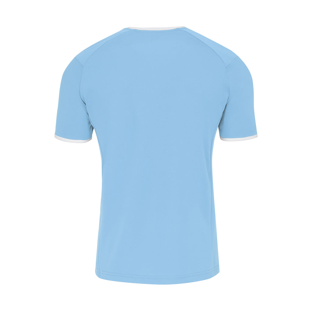 Errea Lennox Short Sleeve Shirt (Sky Blue/White)