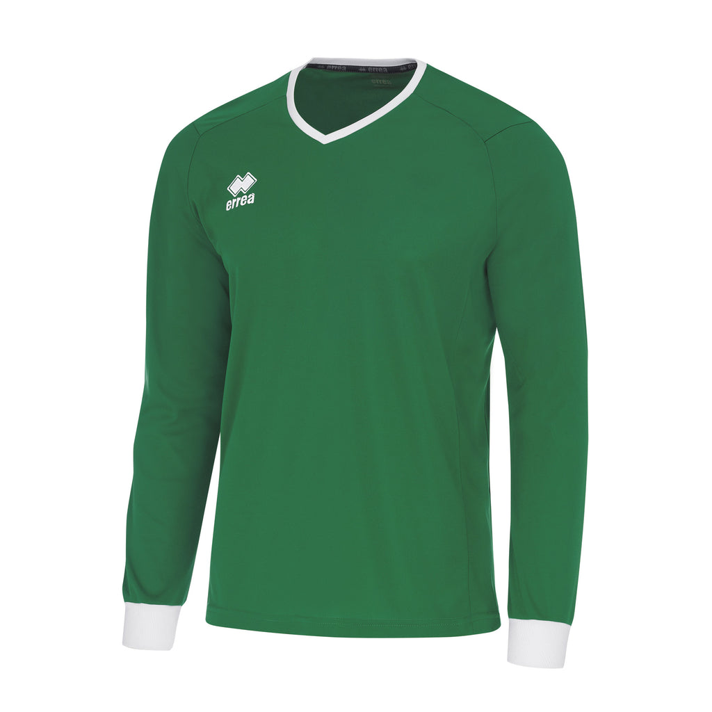 Errea Lennox Long Sleeve Shirt (Green/White)