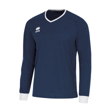 Load image into Gallery viewer, Errea Lennox Long Sleeve Shirt (Navy/White)