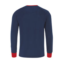 Load image into Gallery viewer, Errea Lennox Long Sleeve Shirt (Navy/Red)