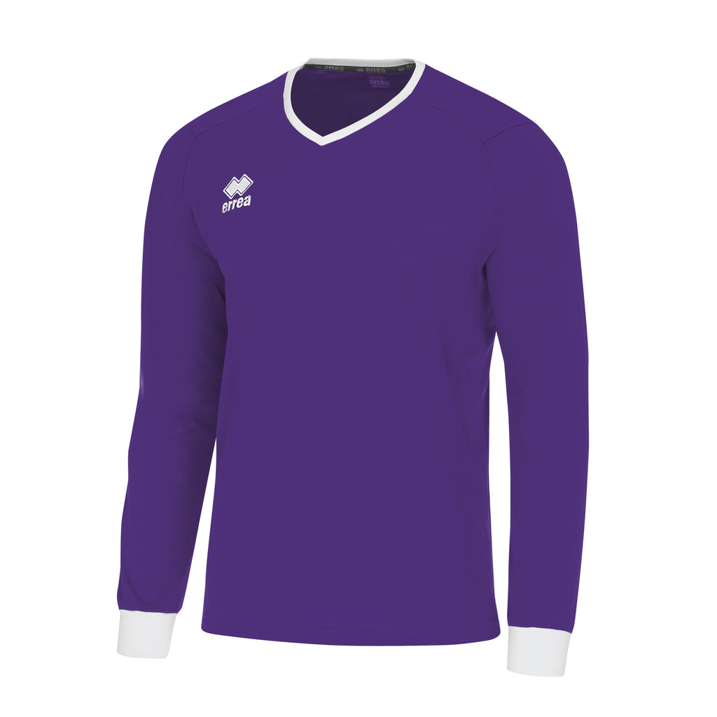 Errea Lennox Long Sleeve Shirt (Purple/White)