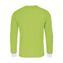 Load image into Gallery viewer, Errea Lennox Long Sleeve Shirt (Green Fluo/White)