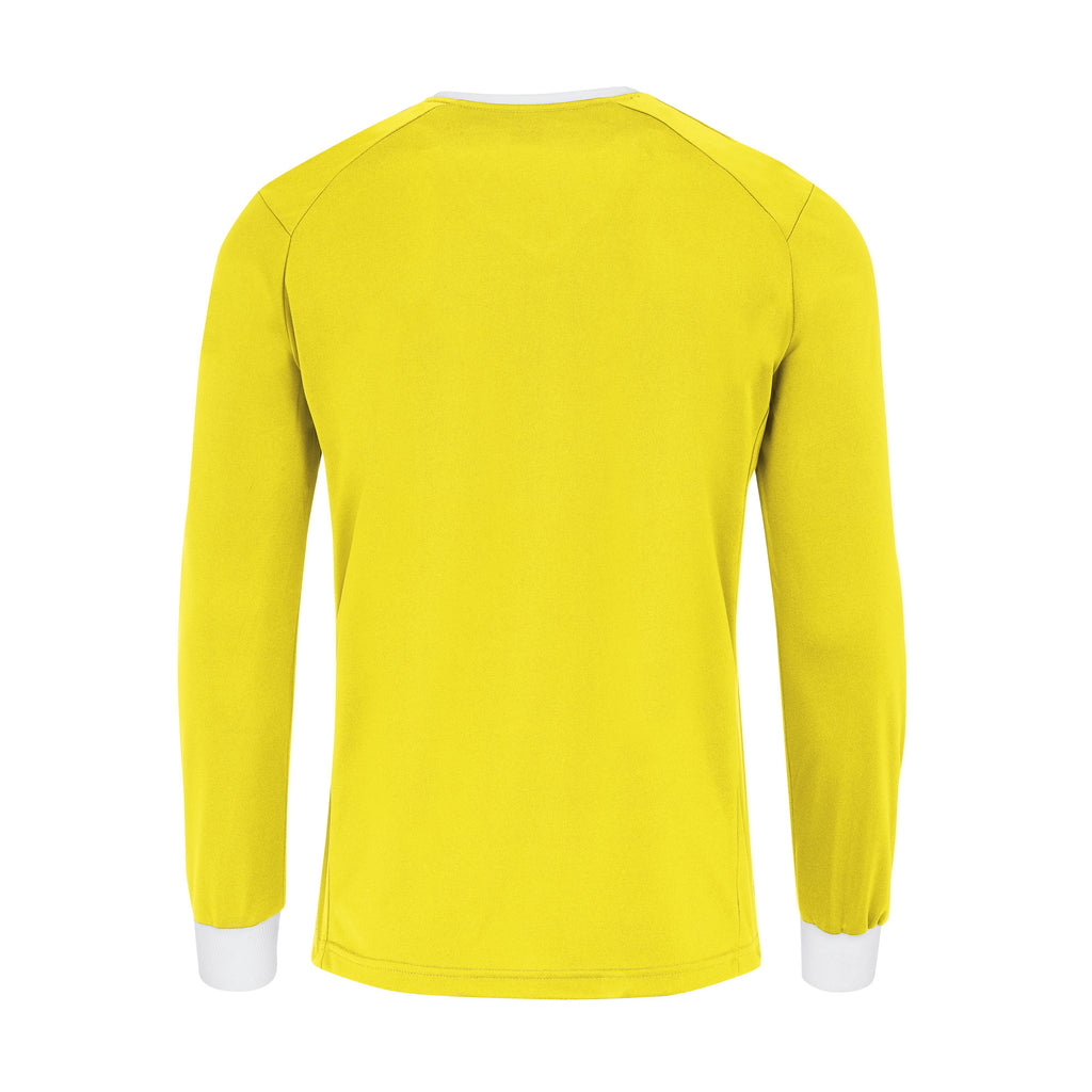 Errea Lennox Long Sleeve Shirt (Yellow Fluo/White)